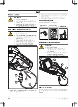 Предварительный просмотр 78 страницы Gardena ComfortCut 550/50 Operating Instructions Manual