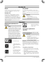 Предварительный просмотр 94 страницы Gardena ComfortCut 550/50 Operating Instructions Manual