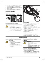 Предварительный просмотр 99 страницы Gardena ComfortCut 550/50 Operating Instructions Manual