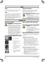 Предварительный просмотр 134 страницы Gardena ComfortCut 550/50 Operating Instructions Manual