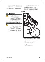 Предварительный просмотр 283 страницы Gardena ComfortCut 550/50 Operating Instructions Manual