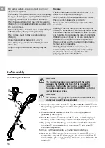 Preview for 4 page of Gardena ComfortCut 9825 Operating Instructions Manual