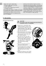 Предварительный просмотр 4 страницы Gardena ComfortCut Plus 500/27 Operating Instructions Manual