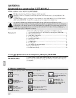 Предварительный просмотр 2 страницы Gardena CST 2018-Li Operating Instructions Manual