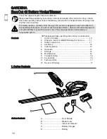 Preview for 10 page of Gardena EasyCut 42 Accu Operating Instructions Manual