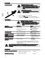 Preview for 40 page of Gardena EasyCut 42 Accu Operating Instructions Manual