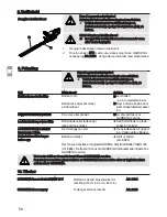 Предварительный просмотр 56 страницы Gardena EasyCut 42 Accu Operating Instructions Manual