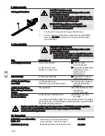 Предварительный просмотр 104 страницы Gardena EasyCut 42 Accu Operating Instructions Manual