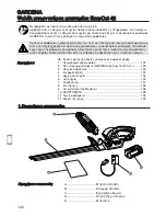 Предварительный просмотр 122 страницы Gardena EasyCut 42 Accu Operating Instructions Manual