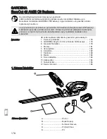 Предварительный просмотр 178 страницы Gardena EasyCut 42 Accu Operating Instructions Manual