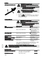 Предварительный просмотр 184 страницы Gardena EasyCut 42 Accu Operating Instructions Manual