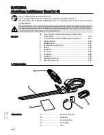 Предварительный просмотр 202 страницы Gardena EasyCut 42 Accu Operating Instructions Manual