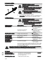 Preview for 216 page of Gardena EasyCut 42 Accu Operating Instructions Manual