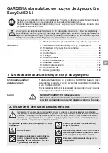 Preview for 2 page of Gardena EasyCut 50-Li Operating Instructions Manual