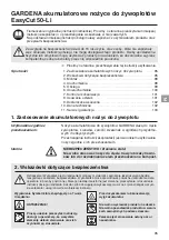 Предварительный просмотр 2 страницы Gardena EasyCut 50-Li Operating Instructions Manual