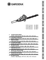 Gardena EHT 640 VARIO Operating Instructions Manual предпросмотр