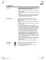 Preview for 11 page of Gardena EJ3000 Operating Instructions Manual