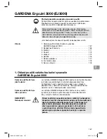 Preview for 167 page of Gardena EJ3000 Operating Instructions Manual