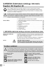 Preview for 2 page of Gardena ErgoCut 48 Operating Instructions Manual