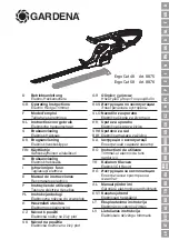 Gardena ErgoCut 58 Operating Instructions Manual предпросмотр