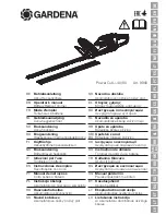 Gardena PowerCut Li-40/60 Operator'S Manual preview
