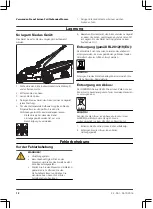 Предварительный просмотр 12 страницы Gardena PowerMax Li-40/32 Operating Instructions Manual