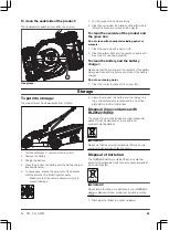 Предварительный просмотр 25 страницы Gardena PowerMax Li-40/32 Operating Instructions Manual