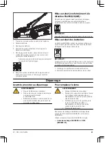 Предварительный просмотр 41 страницы Gardena PowerMax Li-40/32 Operating Instructions Manual