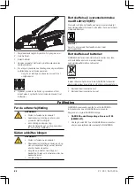 Предварительный просмотр 84 страницы Gardena PowerMax Li-40/32 Operating Instructions Manual