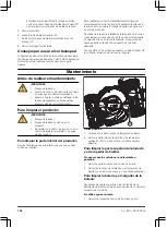 Предварительный просмотр 138 страницы Gardena PowerMax Li-40/32 Operating Instructions Manual