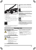 Предварительный просмотр 261 страницы Gardena PowerMax Li-40/32 Operating Instructions Manual