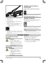 Предварительный просмотр 289 страницы Gardena PowerMax Li-40/32 Operating Instructions Manual