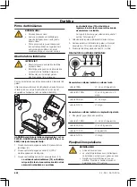 Предварительный просмотр 402 страницы Gardena PowerMax Li-40/32 Operating Instructions Manual