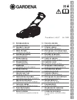 Gardena PowerMax Li-40 Operator'S Manual предпросмотр