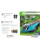 Preview for 3 page of Gardena R40Li Quick Manual