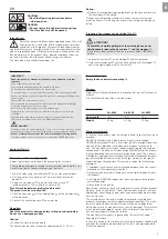 Preview for 3 page of Gardena Roll-Up 15 Operator'S Manual