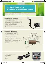 Preview for 2 page of Gardena SILENO city Quick Manual