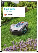 Gardena SILENO minimo Quick Manual preview