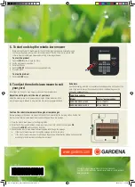 Предварительный просмотр 4 страницы Gardena SILENO+ Quick Manual