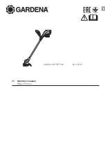 Gardena SmallCut 23/18V P4A Operator'S Manual preview