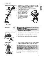 Preview for 4 page of Gardena SmallCut 300 Operating Instructions Manual