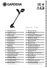 Предварительный просмотр 1 страницы Gardena SmallCut Li-23R Operator'S Manual