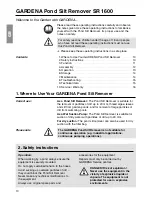 Preview for 2 page of Gardena SR 1600 Operating Instructions Manual