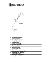 Preview for 1 page of Gardena String Trimmer 1000 Operating Instructions Manual