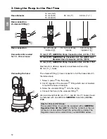 Preview for 4 page of Gardena Submersible Pump6000 S Operating Instructions Manual