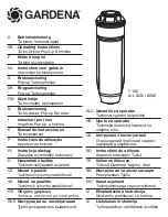 Preview for 1 page of Gardena T 100 Operating Instructions Manual