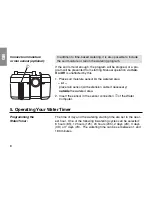 Preview for 8 page of Gardena T 1030 card Operating Instructions Manual