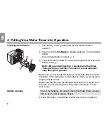 Preview for 6 page of Gardena T 1030 Operating Instructions Manual