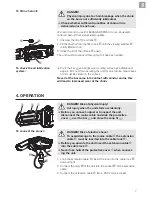 Предварительный просмотр 7 страницы Gardena TCS 720/20 Operation Instructions Manual