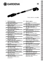 Предварительный просмотр 1 страницы Gardena TCS Li-18/20 Operating Instructions Manual